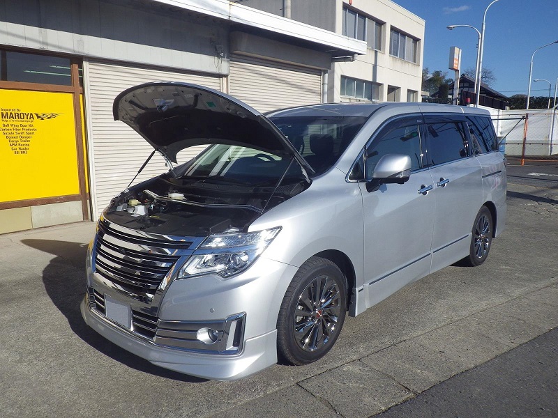 MAROYA 日産 エルグランド［PNE52］用ボンネットダンパー