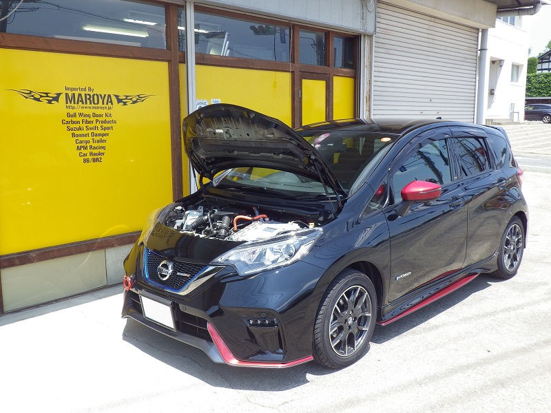 MAROYA 日産 ノート e-POWER ニスモ［HE12］用ボンネットダンパー