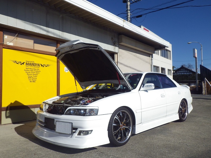 MAROYA トヨタ チェイサー［JZX100］用ボンネットダンパー
