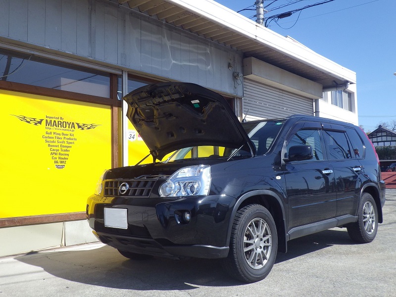MAROYA 日産 エクストレイル［NT31］用ボンネットダンパー