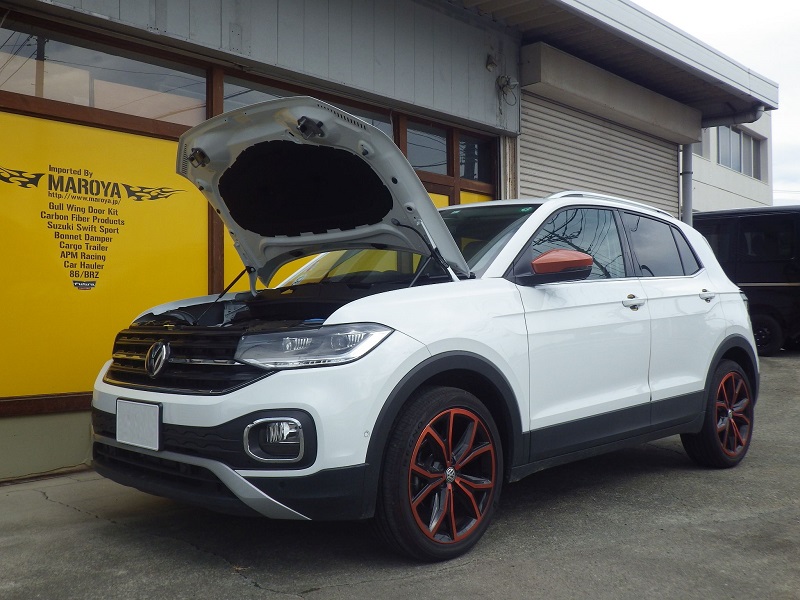 MAROYA フォルクスワーゲン T-Cross［C1DKR］用ボンネットダンパー