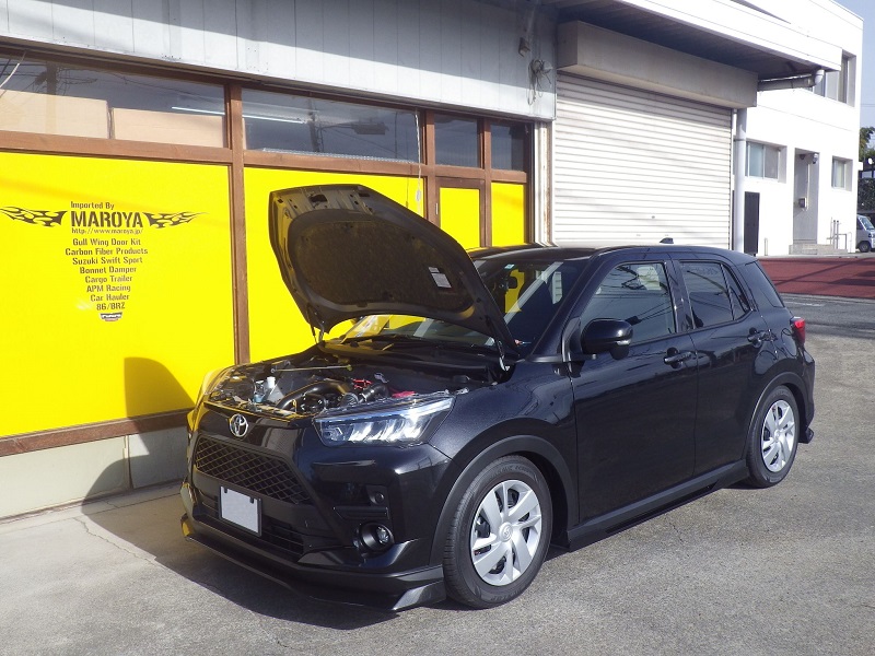 MAROYA トヨタ ライズ［A200A］用ボンネットダンパー