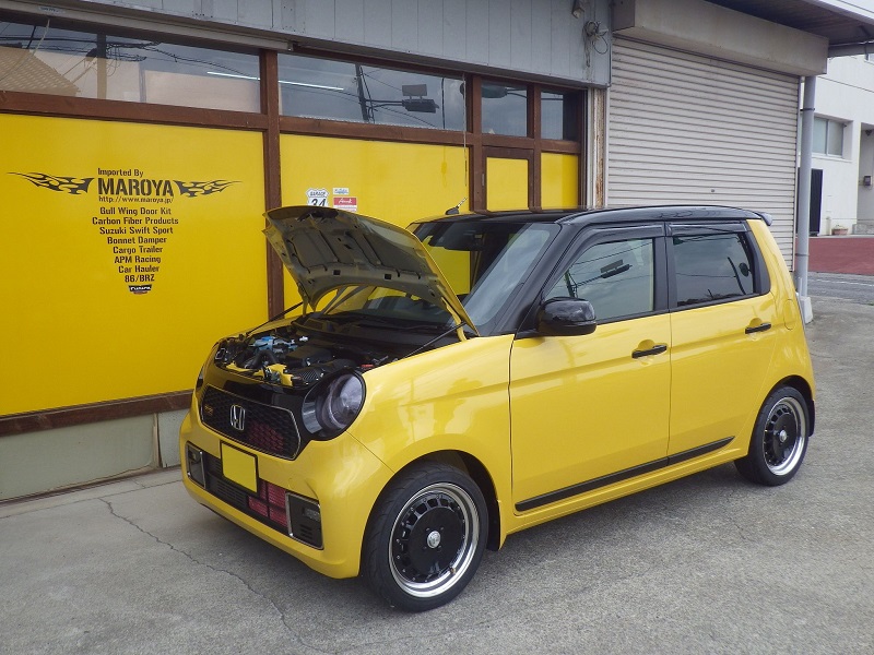 MAROYA ホンダ N-ONE RS［JG3］用ボンネットダンパー