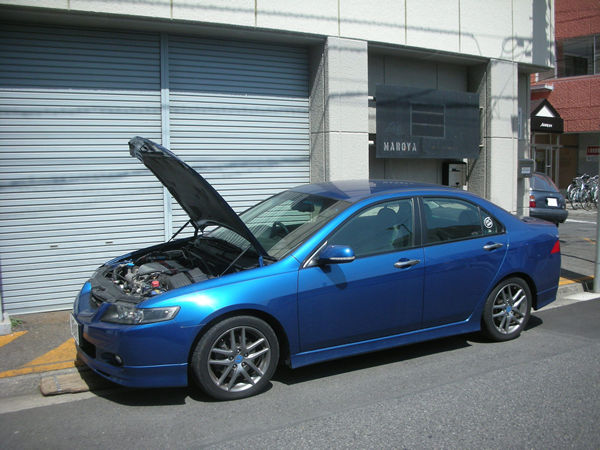 MAROYA ホンダ アコードユーロR［CL7］用ボンネットダンパー