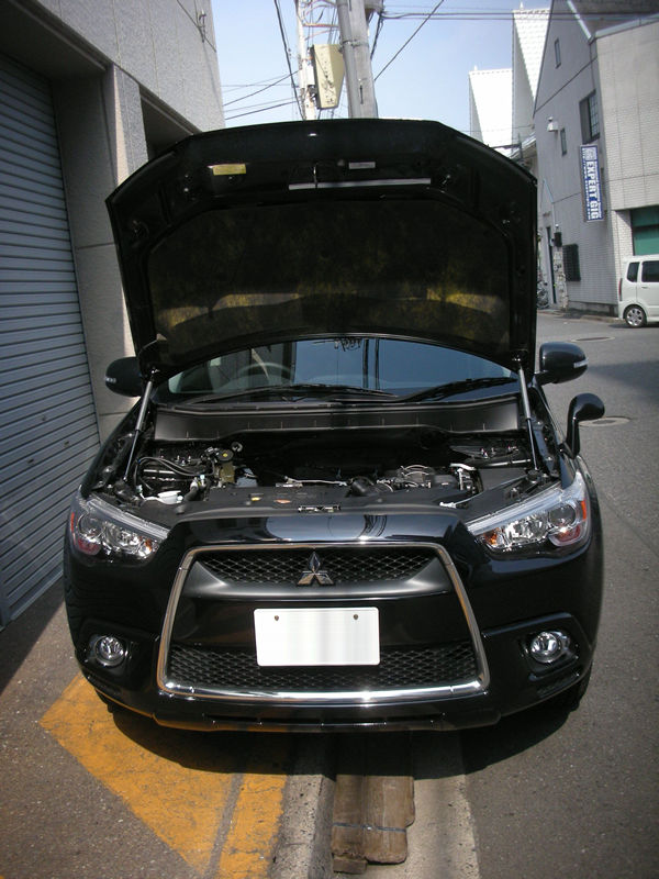 MAROYA 三菱 RVR［GA3W］用ボンネットダンパー