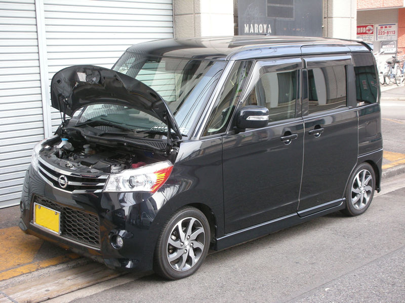 MAROYA 日産 ルークス ハイウェイスター［ML21S］用ボンネットダンパー