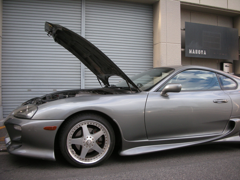 MAROYA トヨタ スープラ［JZA80］用ボンネットダンパー