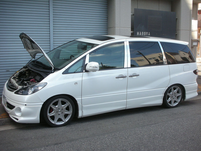 MAROYA トヨタ エスティマ［ACR30］用ボンネットダンパー