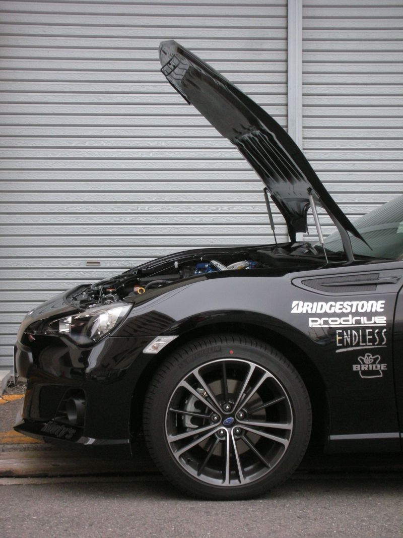 MAROYA スバル BRZ［ZC6］用ボンネットダンパー