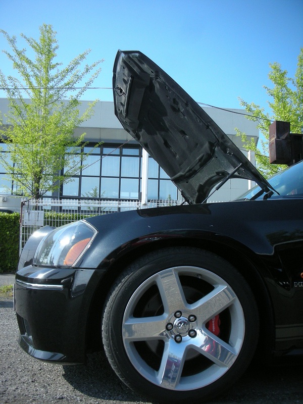 MAROYA ダッジ MAGNUM［SRT8］用ボンネットダンパー