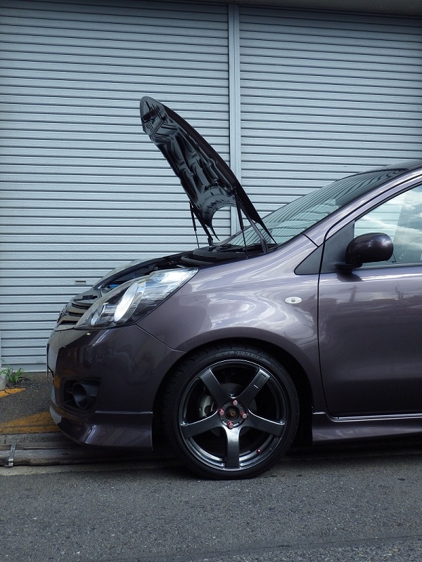 MAROYA 日産 ノート［E11］用ボンネットダンパー