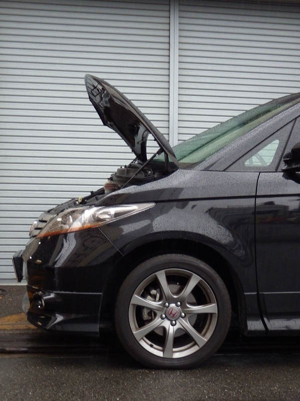 MAROYA ホンダ エリシオン［RR1］用ボンネットダンパー