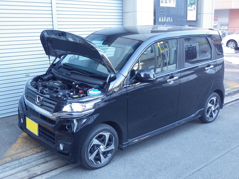 MAROYA ホンダ N-WGNカスタム［JH1］用ボンネットダンパー