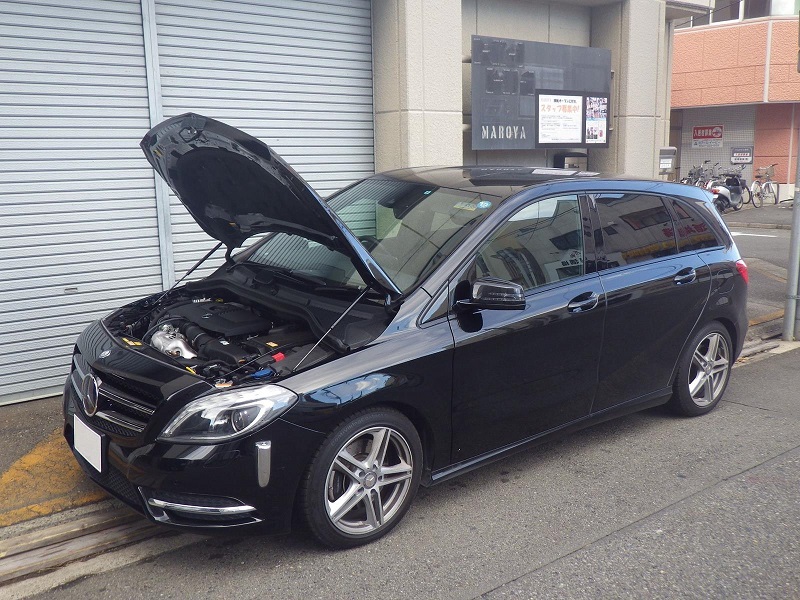 MAROYA メルセデス・ベンツ Bクラス［W246］用ボンネットダンパー
