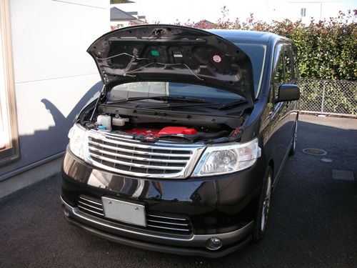MAROYA 日産 セレナ［C25］用ボンネットダンパー