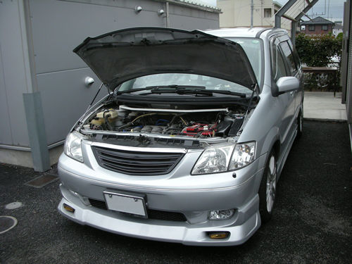 MAROYA マツダ MPV［LW3W（前/中期）］用ボンネットダンパー