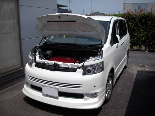 MAROYA トヨタ ヴォクシー［ZRR70W］用ボンネットダンパー