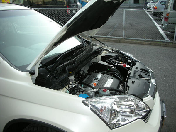 MAROYA ホンダ CR-V［RE4］用ボンネットダンパー