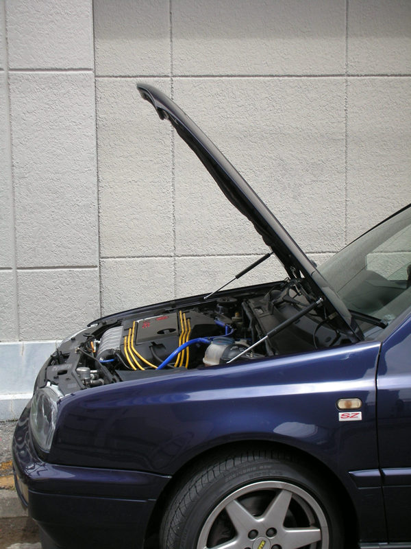MAROYA フォルクスワーゲン GOLF III［E-1HAAA］用ボンネットダンパー